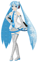 miku hatsune anime girl vocaloid - безплатен png