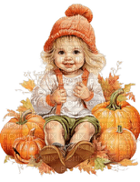 halloween, enfant, kind, child, herbst, autumn - png ฟรี