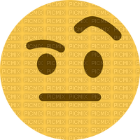 Emoji suspeito - PNG gratuit