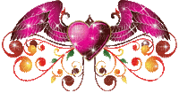 сердце узор - 免费动画 GIF