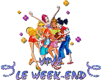 winx week end - GIF animate gratis