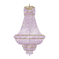 sparkling chandelier - Zdarma animovaný GIF