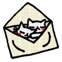 cat mail - 免费PNG
