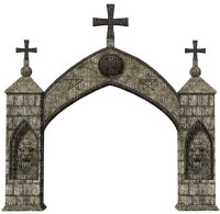 dolceluna gothic arch stone - 無料png
