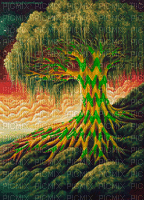 деревья - Ilmainen animoitu GIF
