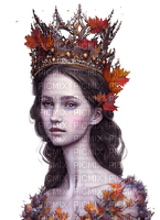 kikkapink girl fantasy autumn princess crown - png ฟรี
