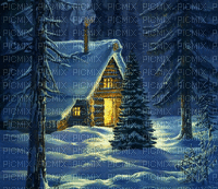 winter background - GIF animado gratis