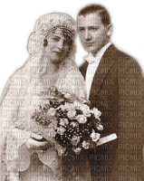 Rena Vintage Paar Hochzeit Frau Mann - png gratis