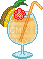 cocktail orange - Bezmaksas animēts GIF