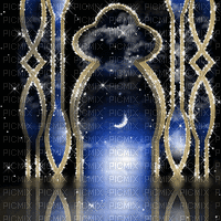 dolceluna fantasy moon background arabic arabian - GIF animé gratuit