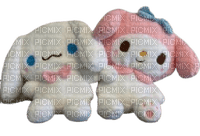 cinnamoroll and my melody - png ฟรี