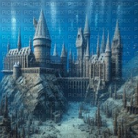 Sunken Hogwarts Underwater - png grátis