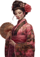 asian woman pink - δωρεάν png