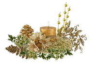 candle gold - ilmainen png