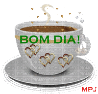 Café bom dia - Бесплатни анимирани ГИФ
