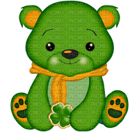 Ours Vert Orange:) - zadarmo png