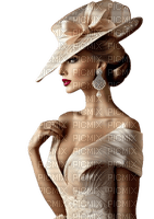 Женщина в шляпе - PNG gratuit
