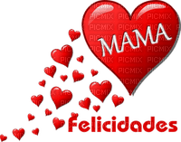 Día de la Madre.Felicidades mamá.Victoriabea - Free PNG