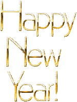 happy new year (created with gimp) - Free animated GIF