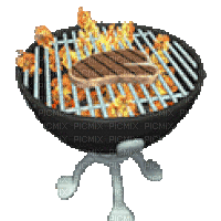 grill gif - Darmowy animowany GIF