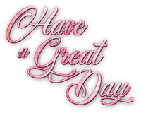 soave text have a great day pink - png gratuito