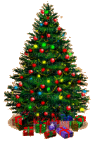 christmas tree - GIF เคลื่อนไหวฟรี