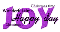 Christmas.Text.Purple.Black - PNG gratuit