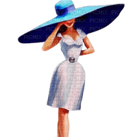 kikkapink vintage woman fashion hat - δωρεάν png