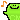little green friend - 無料のアニメーション GIF