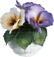 kikkapink vintage flowers deco vase - PNG gratuit
