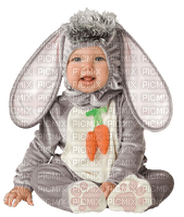 easter eggs rabbit baby deco - PNG gratuit