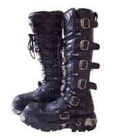 Kaz_Creations Gothic Boots - PNG gratuit