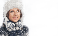winter woman - бесплатно png