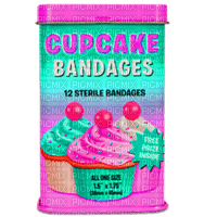 ✶ Cupcake Bandages {by Merishy} ✶ - gratis png