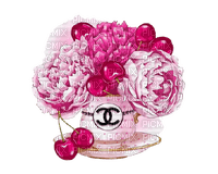Chanel Cup Cherry Peony Flower - Bogusia - gratis png