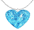 diamond  diamant jewel a necklace  collier halskette  kette gif anime animated animation tube deco coin scrap bleu heart coeur aime love