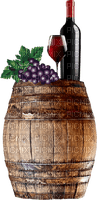 Kaz_Creations Wine-Barrel - nemokama png
