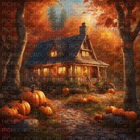 loly33 fond maison automne - δωρεάν png