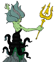 arielle ariel hexe witch - Bezmaksas animēts GIF