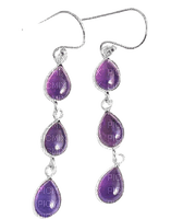Earrings Violet - By StormGalaxy05 - zdarma png