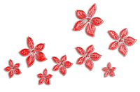 Flowers Red - PNG gratuit