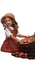 kikkapink autumn baby child girl - PNG gratuit