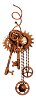 Steampunk.Deco.Brown - 無料png