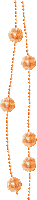 Balls.Beads.Orange.Animated - KittyKatLuv65 - 免费动画 GIF