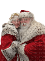 Santa and Mrs Claus bp - δωρεάν png
