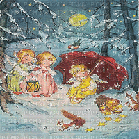 kikkapink winter vintage background christmas gif - Бесплатни анимирани ГИФ