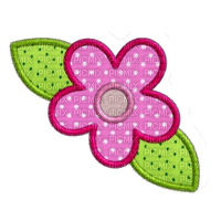 patch picture flower - PNG gratuit
