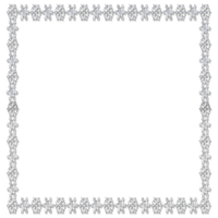 frame cadre neige winter hiver snow - δωρεάν png