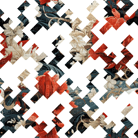 sm3 Japanese gif pattern effect red animated - GIF animé gratuit