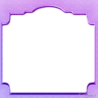 soave frame art deco shadow vintage purple - 無料png
